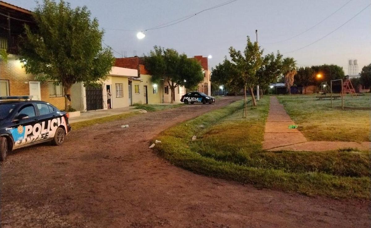 La víctima presentaba una herida de arma blanca.