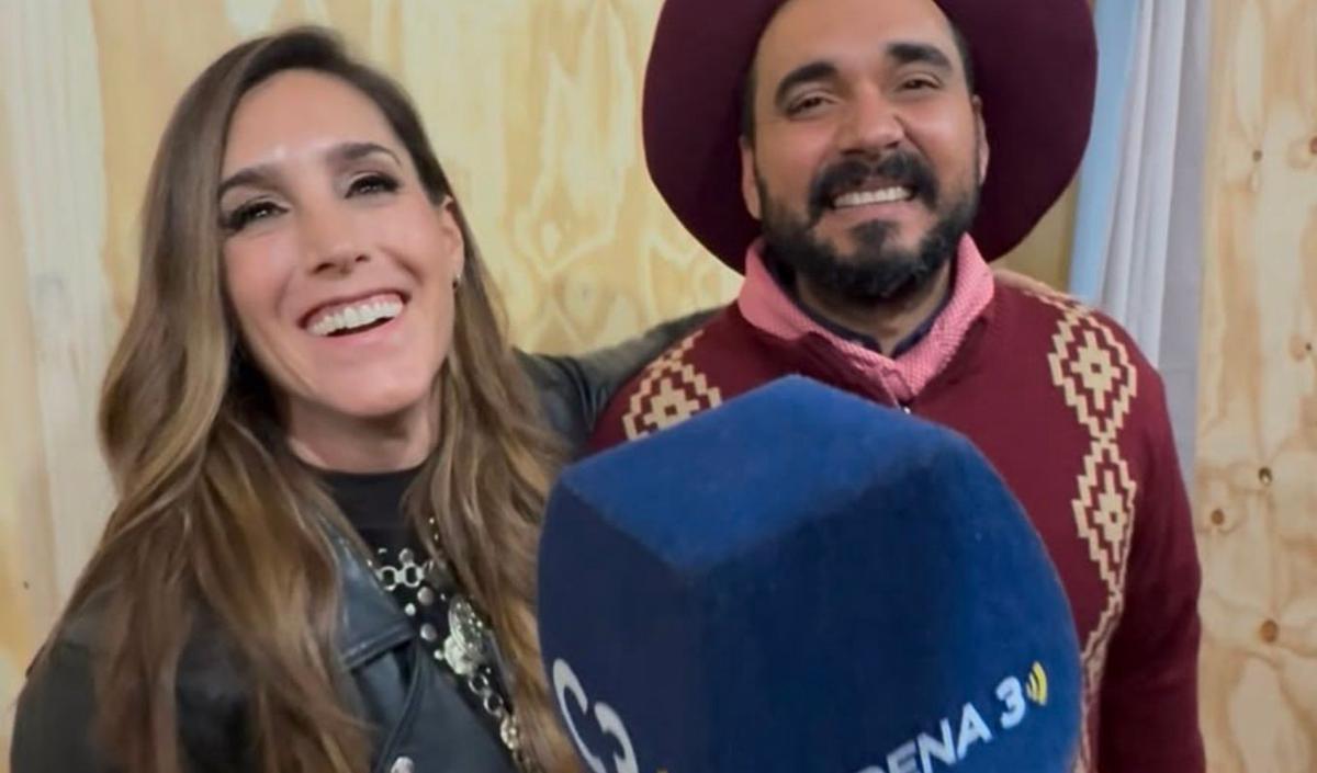 Soledad Pastorutti y Lázaro Caballero, entrevistados por Cadena 3.