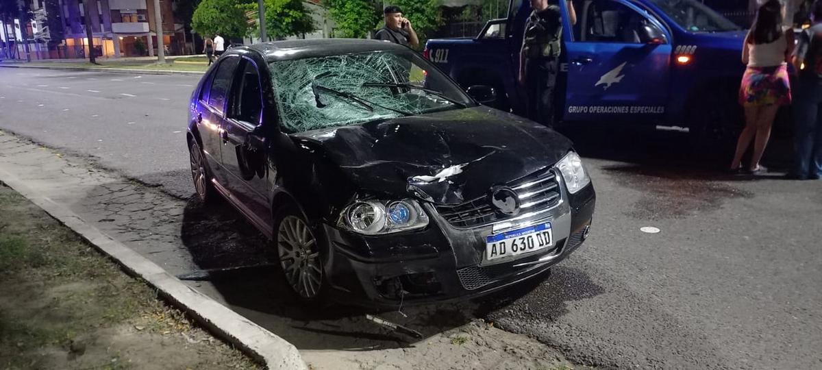 FOTO: La tragedia ocurrió en la noche del domingo en la avenida Almirante Brown.