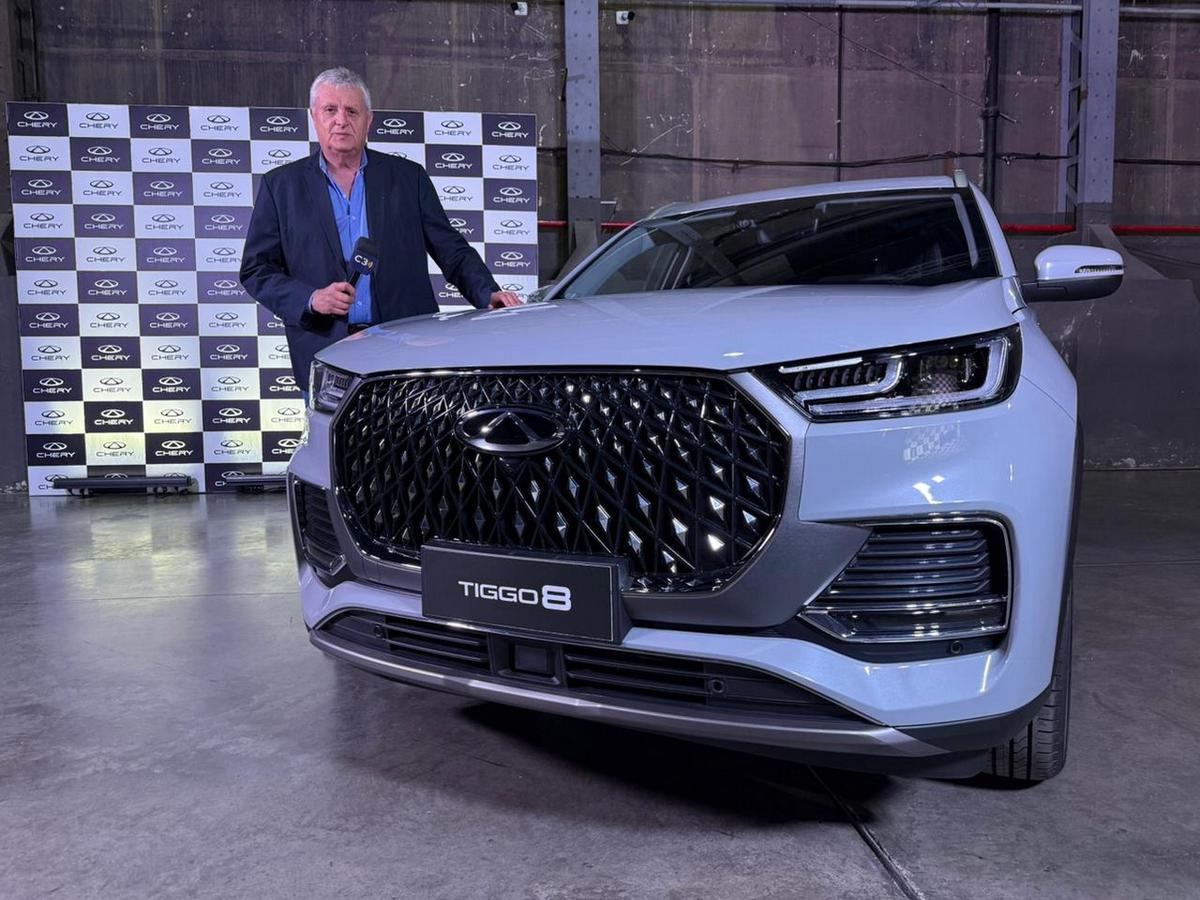 Marcelo Ingaramo, presente en el evento de Chery y Grupo Corven.