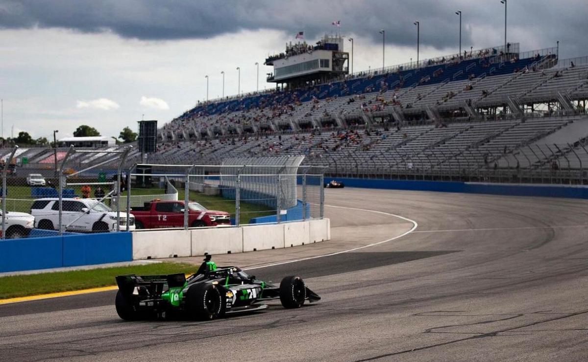 FOTO: Representantes de la IndyCar visitaron el óvalo rafaelino.