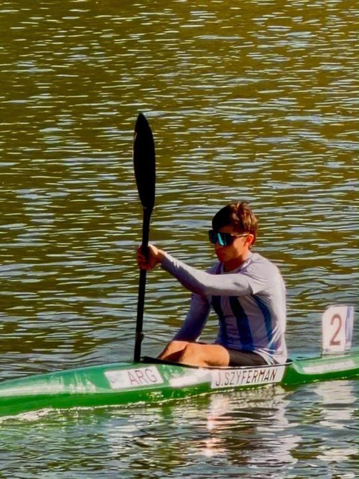 Joaquín Szyferman en el Olympic Hopes.