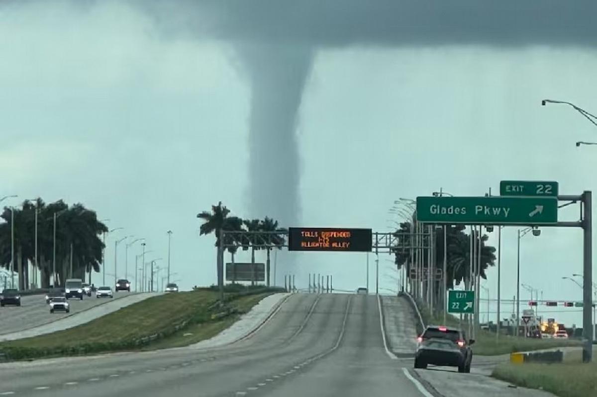 FOTO: Milton causó destrozos en Florida (La Nación)