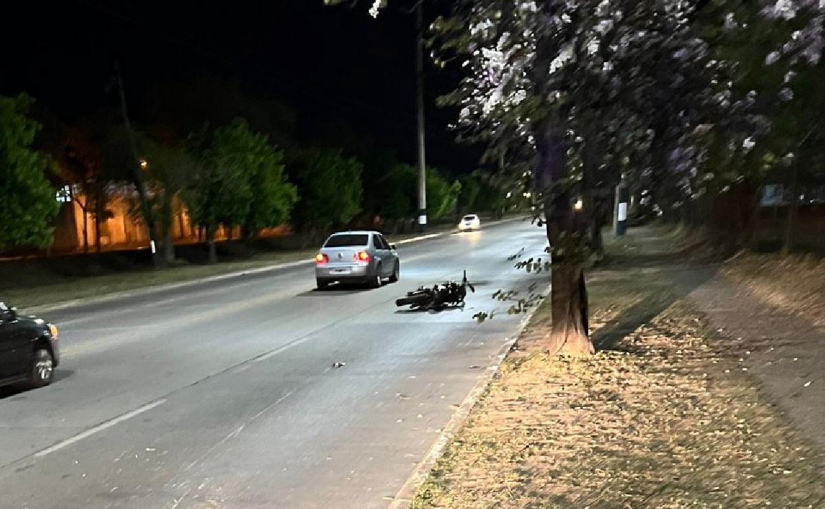 FOTO: Un joven de 25 años murió tras chocar con una moto en Ciudad Universitaria. (Policía)