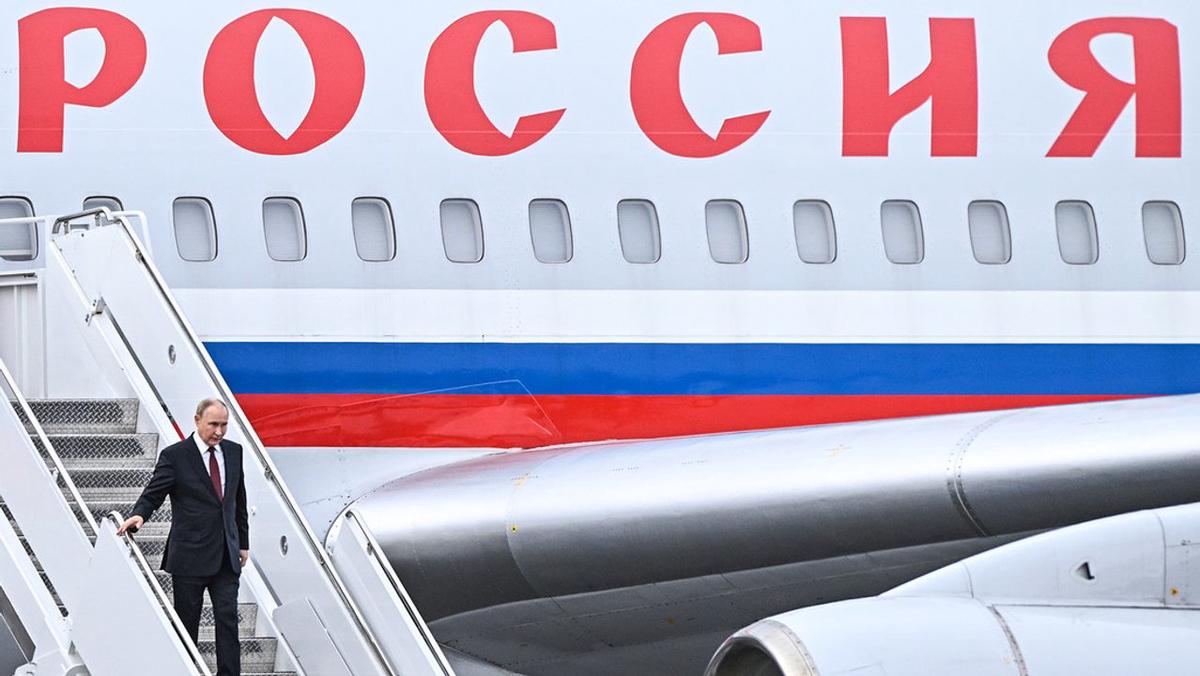 Vladímir Putin llegó a Pekín.