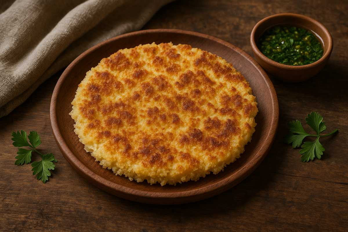 Deliciosos mbejus paraguayos recién salidos del horno para disfrutar en familia