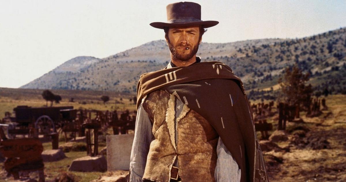 Clint Eastwood, protagonista del filme "El bueno, el malo y el feo".