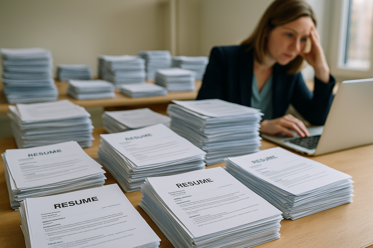 Estadística visual sobre la escasez de vacantes laborales en el mercado actual