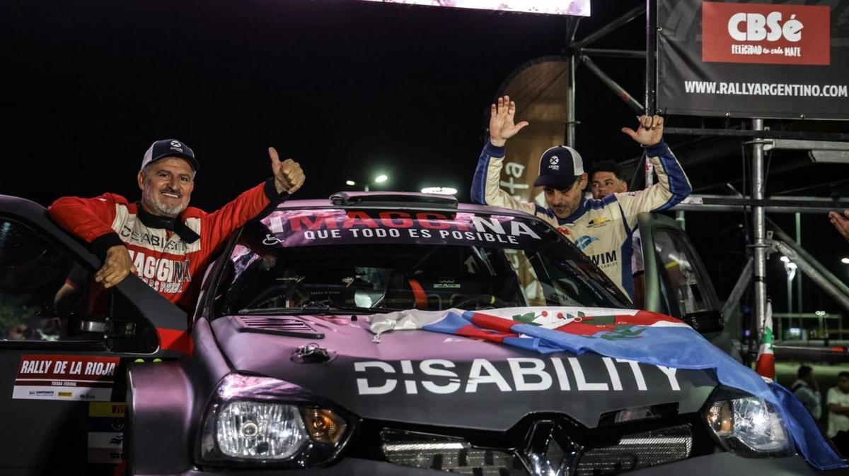 FOTO: Gran victoria de la dupla Menzi-Maggi en el Rally de La Rioja