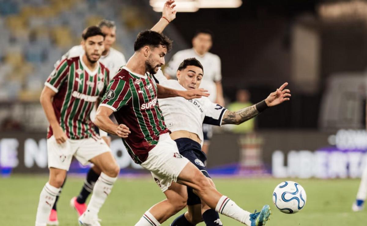 Independiente Rivadavia empató con Fluminense en el Maracaná.
