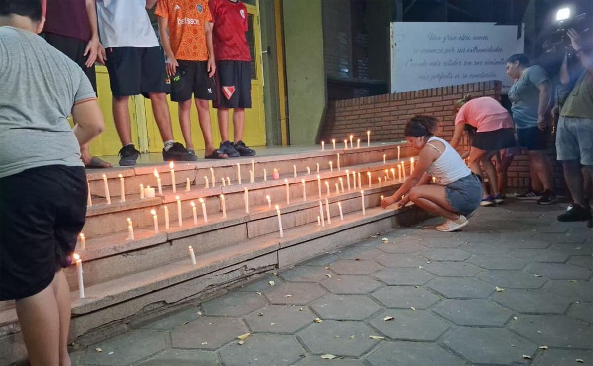 San Cristóbal marchó en duelo tras el ataque en la Escuela Mariano Moreno