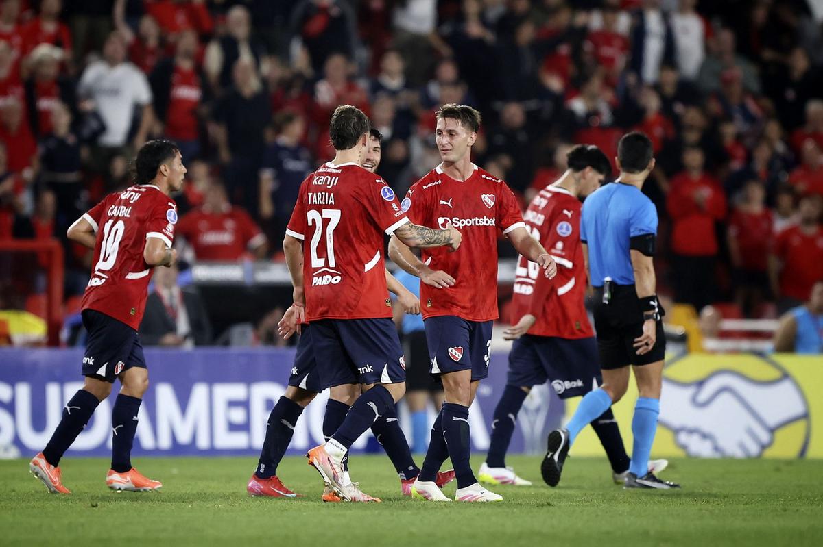 FOTO: Independiente impuso su jerarquía y venció a Guaraní. (Foto: CAI)