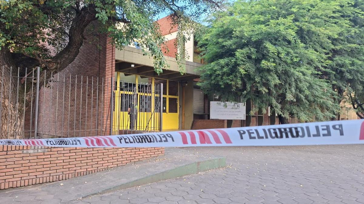 La escuela de San Cristóbal donde ocurrió el horror.