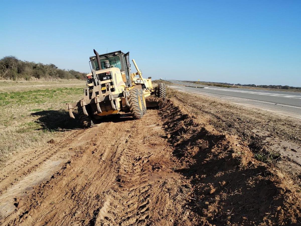 El Niño: Vialidad Nacional refuerza los trabajos preventivos en las rutas de Córdoba.