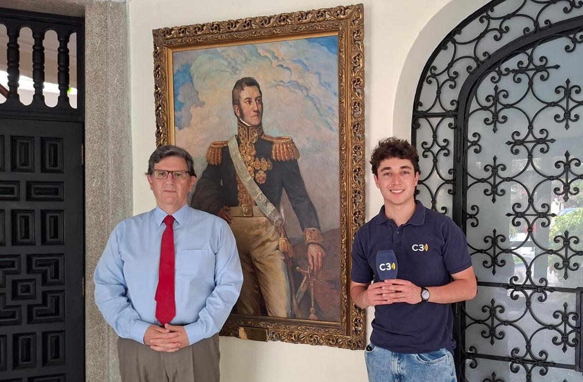 Embajador argentino en Perú, Samuel Ortiz Basualdo.