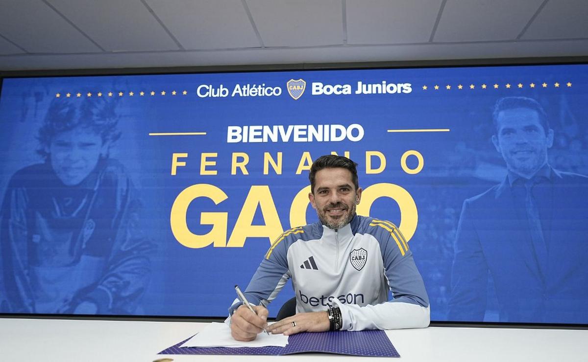 FOTO: Fernando Gago, nuevo entrenador de Boca. (Foto:Prensa Boca)