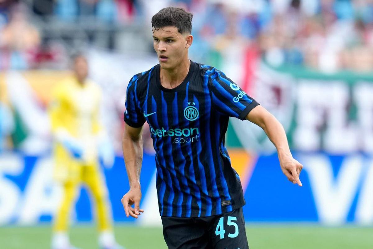 Valentín Carboni en Inter de Milan.