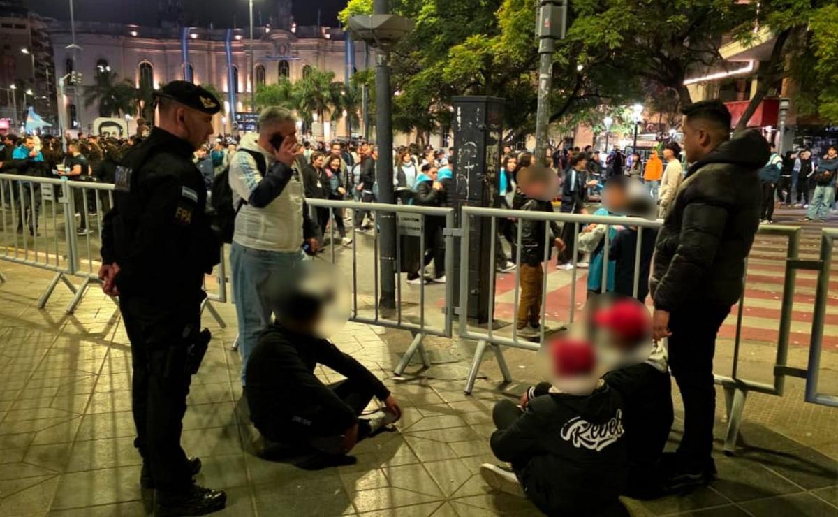 Operativo en Córdoba por la final del Mundial.