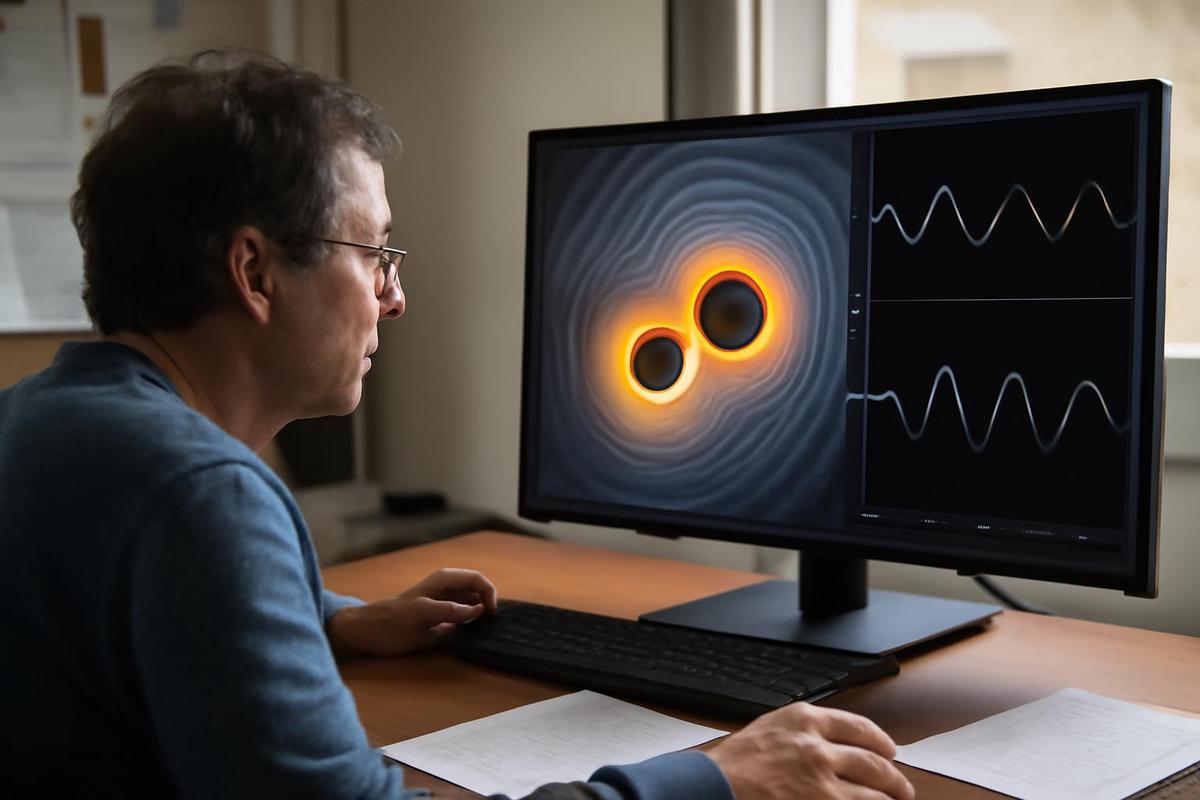 Las fusiones de agujeros negros y sus colas gravitacionales