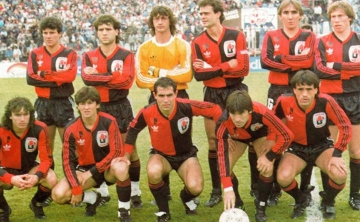 El Newell's campeón de 1988, constituido íntegramente con jugadores de sus formativas