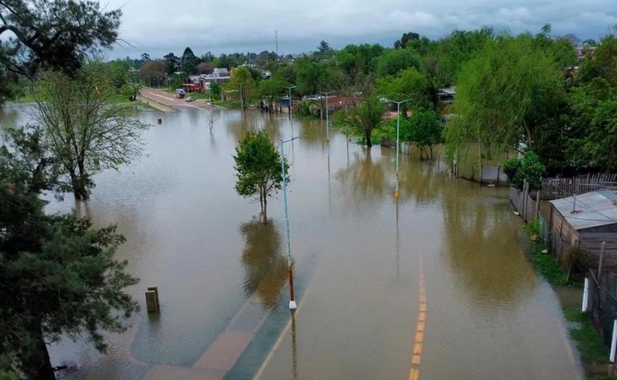 El Niño generó inundaciones en la zona del Litoral.