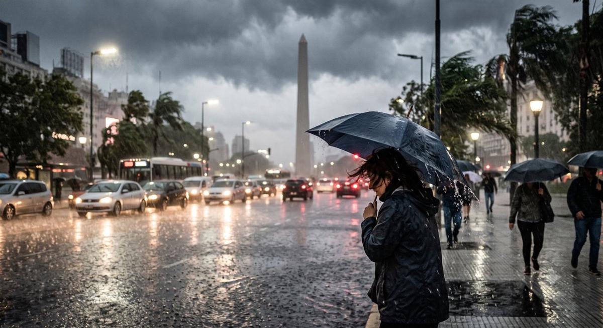 Tormentas severas y vientos intensos afectan a más de 10 provincias en Argentina
