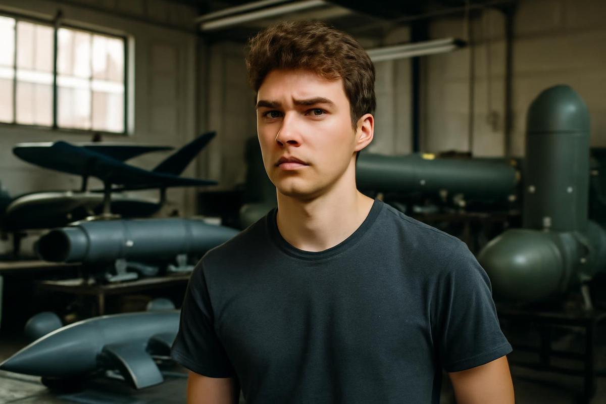 Ethan Thornton: el joven que busca revolucionar la industria armamentista