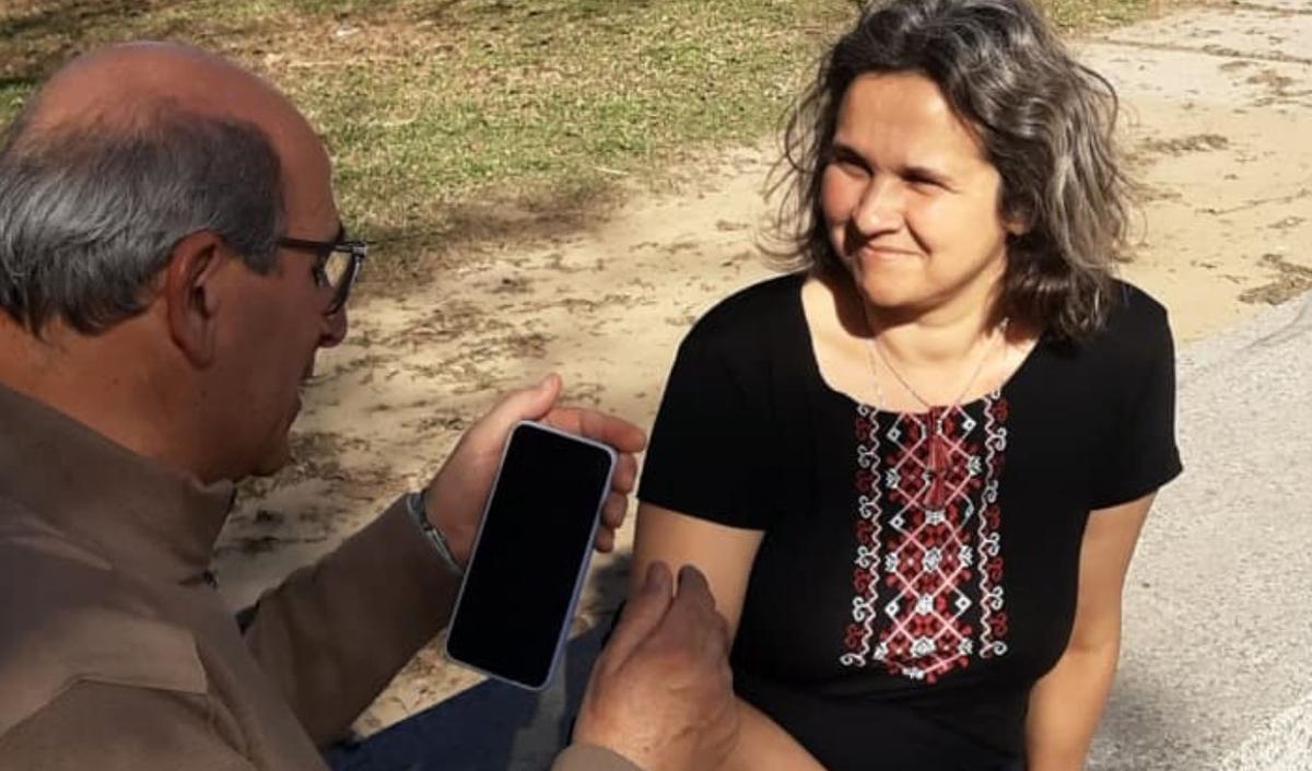 Irina Korsak confesó, emocionada, su amor por estas tierras y su gente.