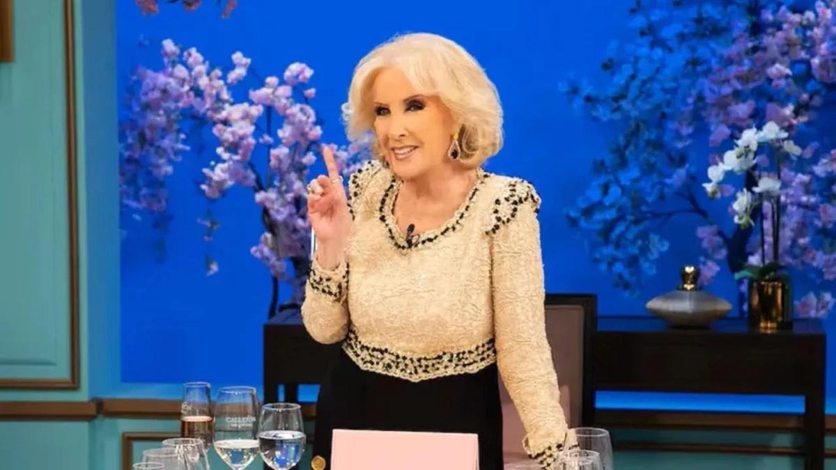 La conductora Mirtha Legrand.