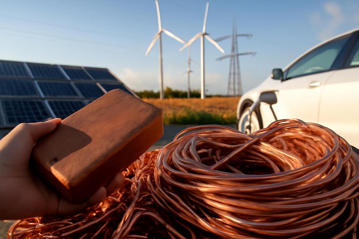 Malachita, fuente de cobre y símbolo de sostenibilidad