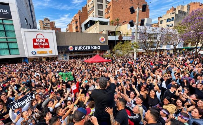 Una multitud acompañó a Damián Córdoba en el Buen Pastor en la previa de sus 26 años