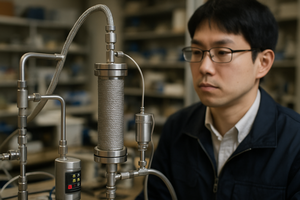 Investigación sobre reactores de membrana para conversión de CO2 a metano