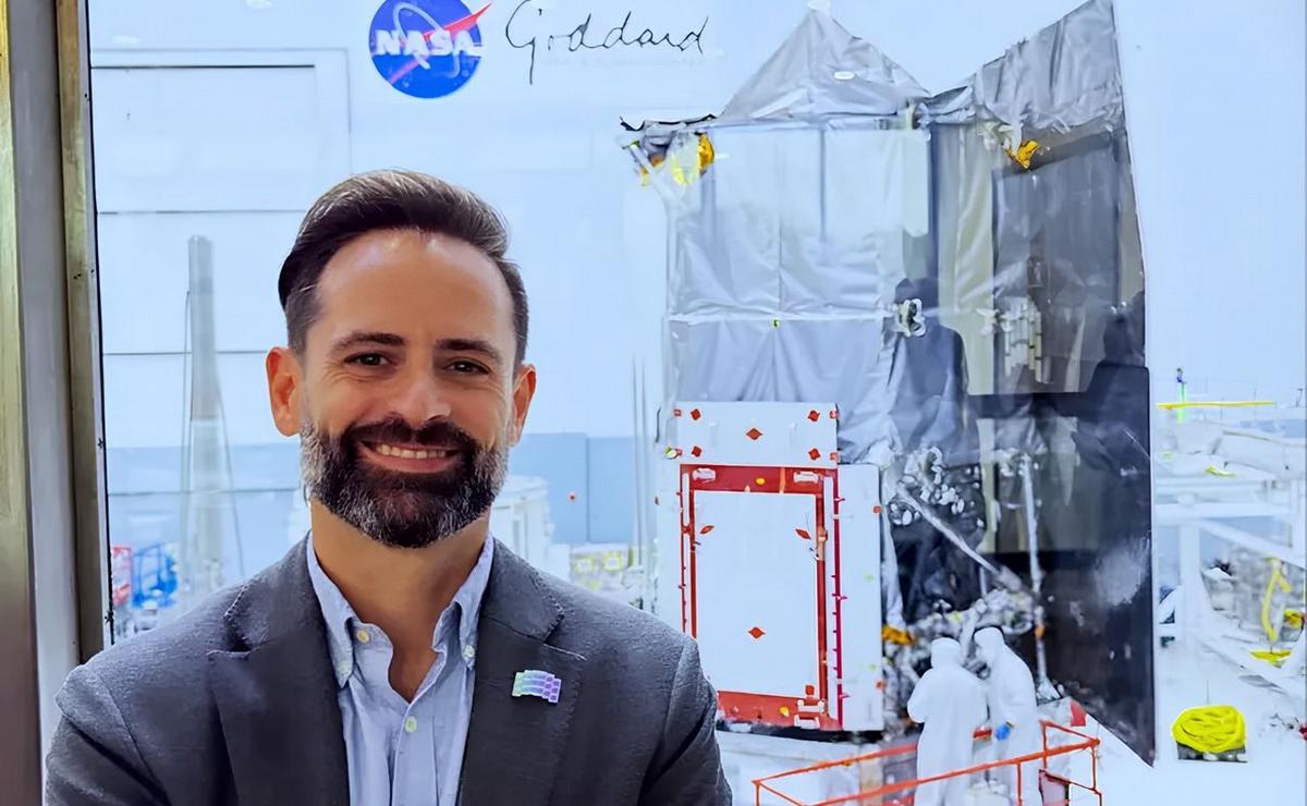 Lucas Paganini tiene 46 años, vive en Estados Unidos y lleva 15 años trabajando en la NASA.