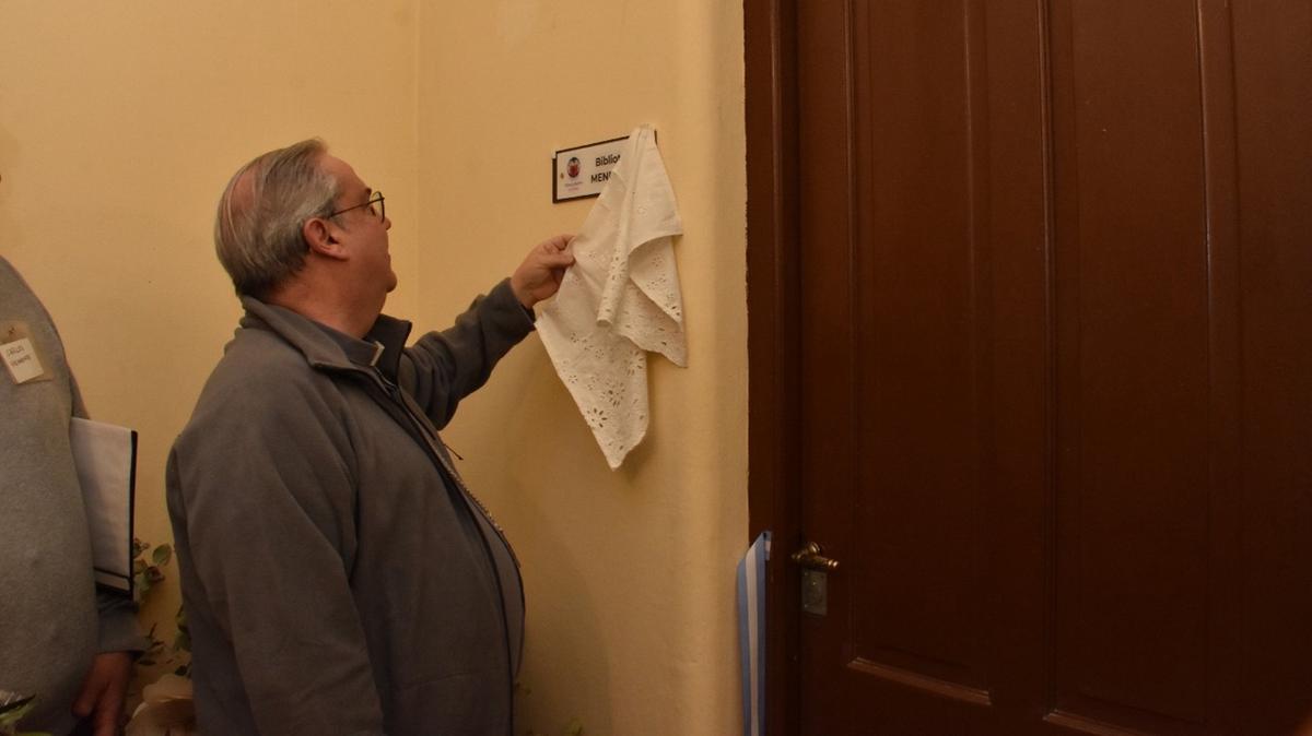 Inauguraron la biblioteca Mene Rossi de la Fundación Manos Abiertas