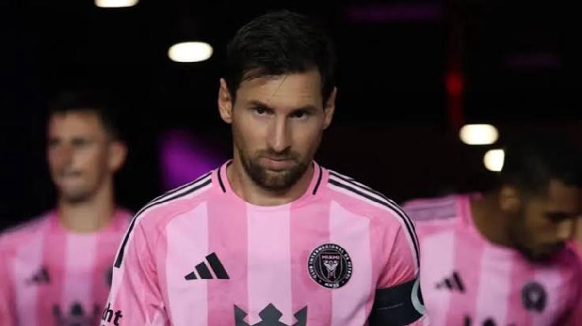 Messi, titular en el Inter Miami.