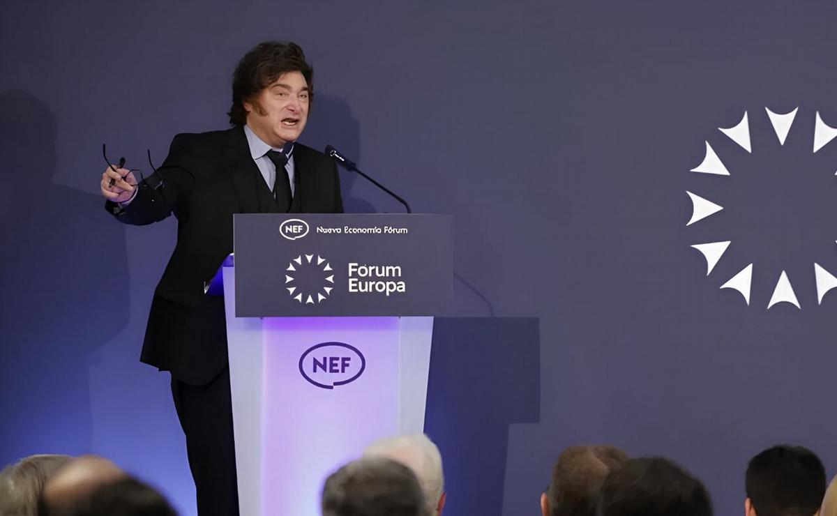 Discurso de Milei en España.