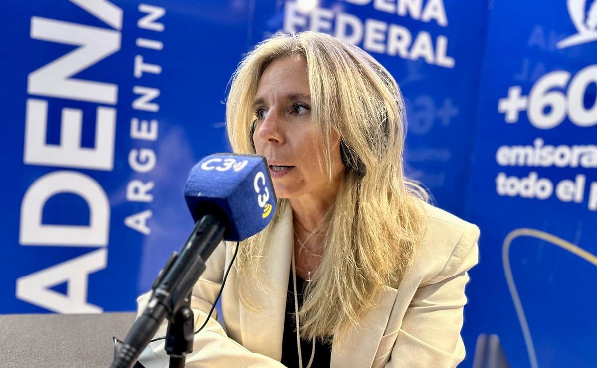 FOTO: Gabriela Renaudo, presidenta del coloquio y CEO de Visa.