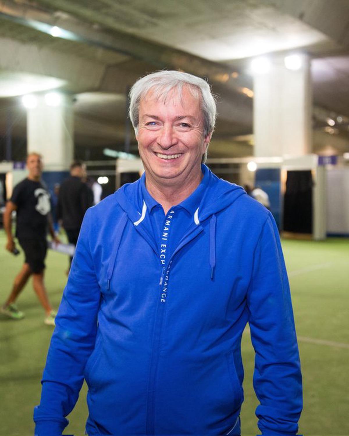Fabián Berlanga, presidente de Vélez.