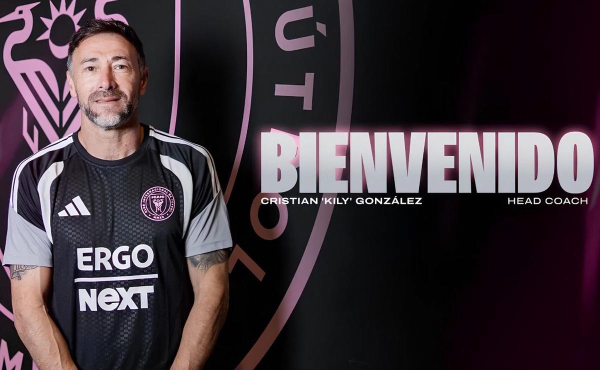 Cristian “Kily” González es el nuevo DT del Inter Miami.