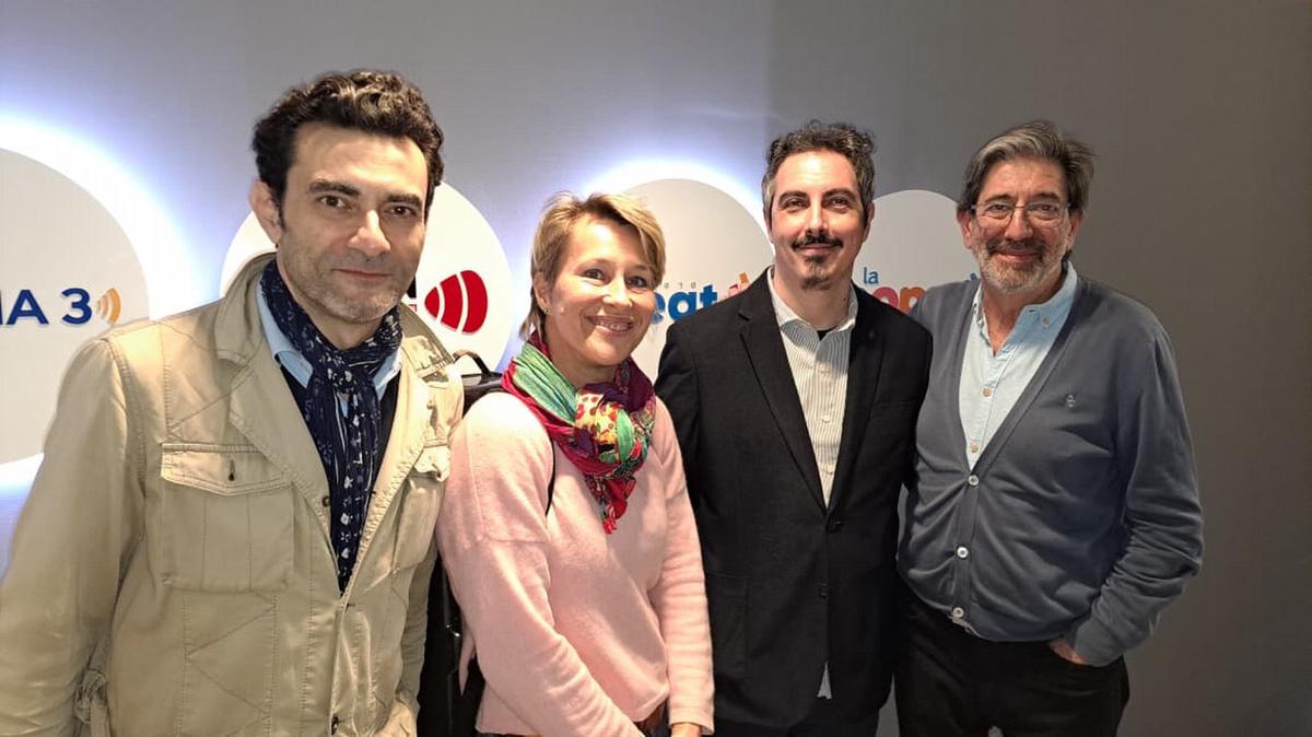 Édua Zádory e Íñigo Pirfano llegan al Teatro Libertador y estuvieron en Cadena 3.