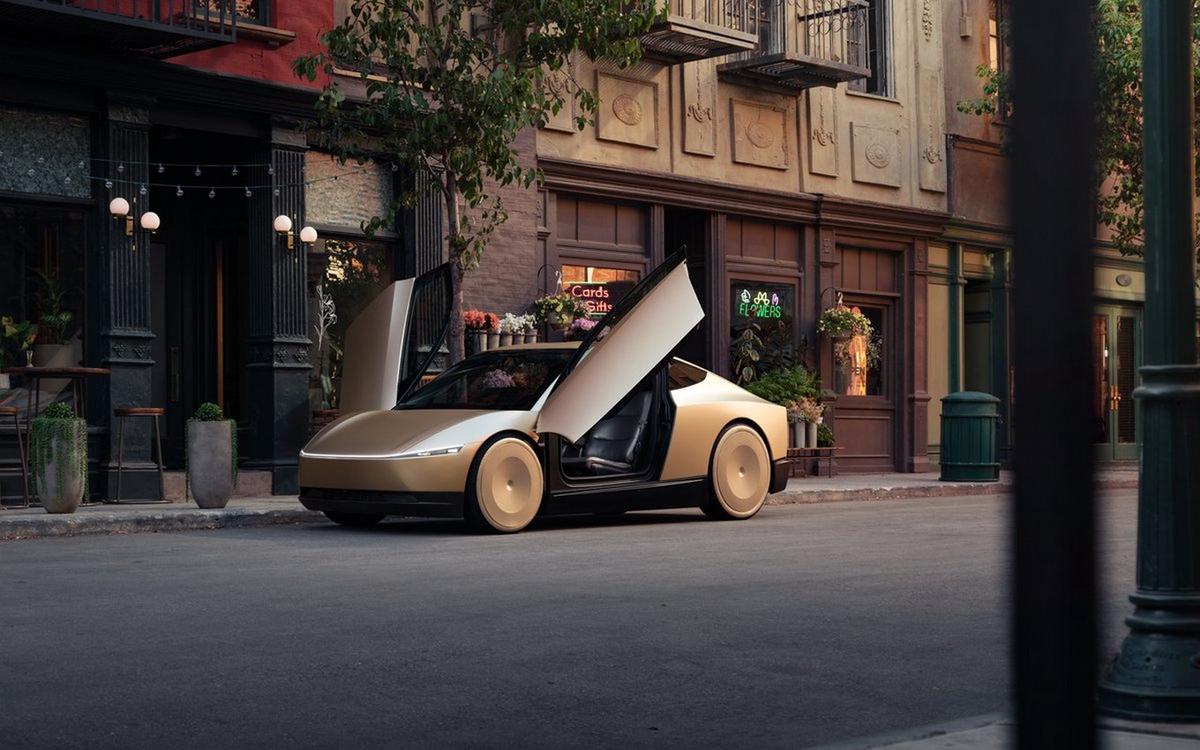 FOTO: El Robotaxi, lo nuevo de Tesla.