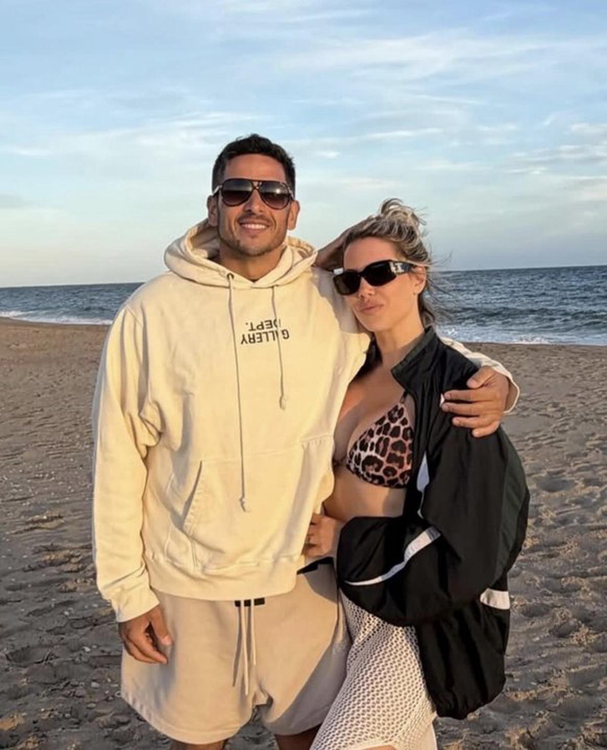 Wanda Nara junto a Martín Migueles.