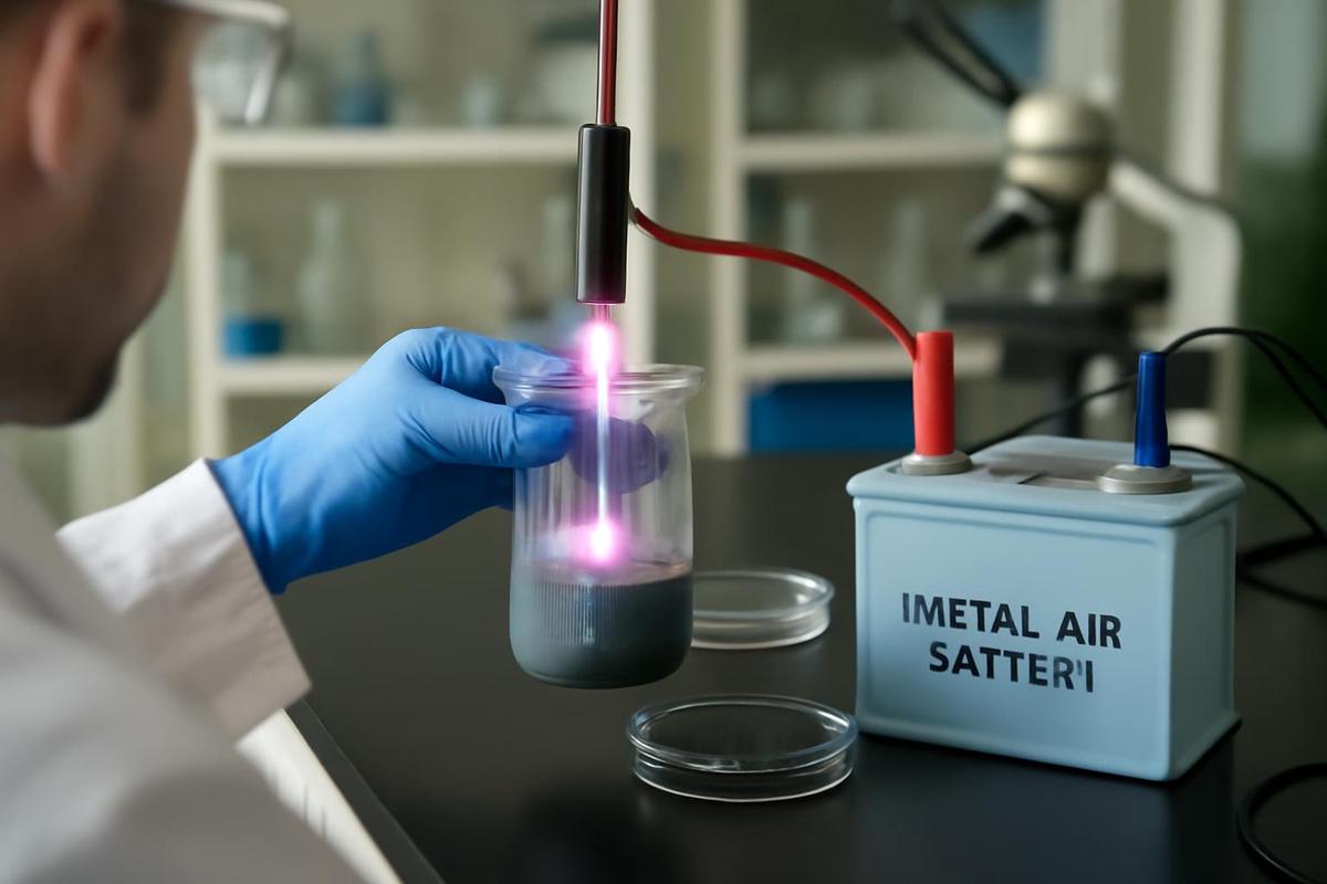 Catalizadores eficientes para baterías de metal-aire