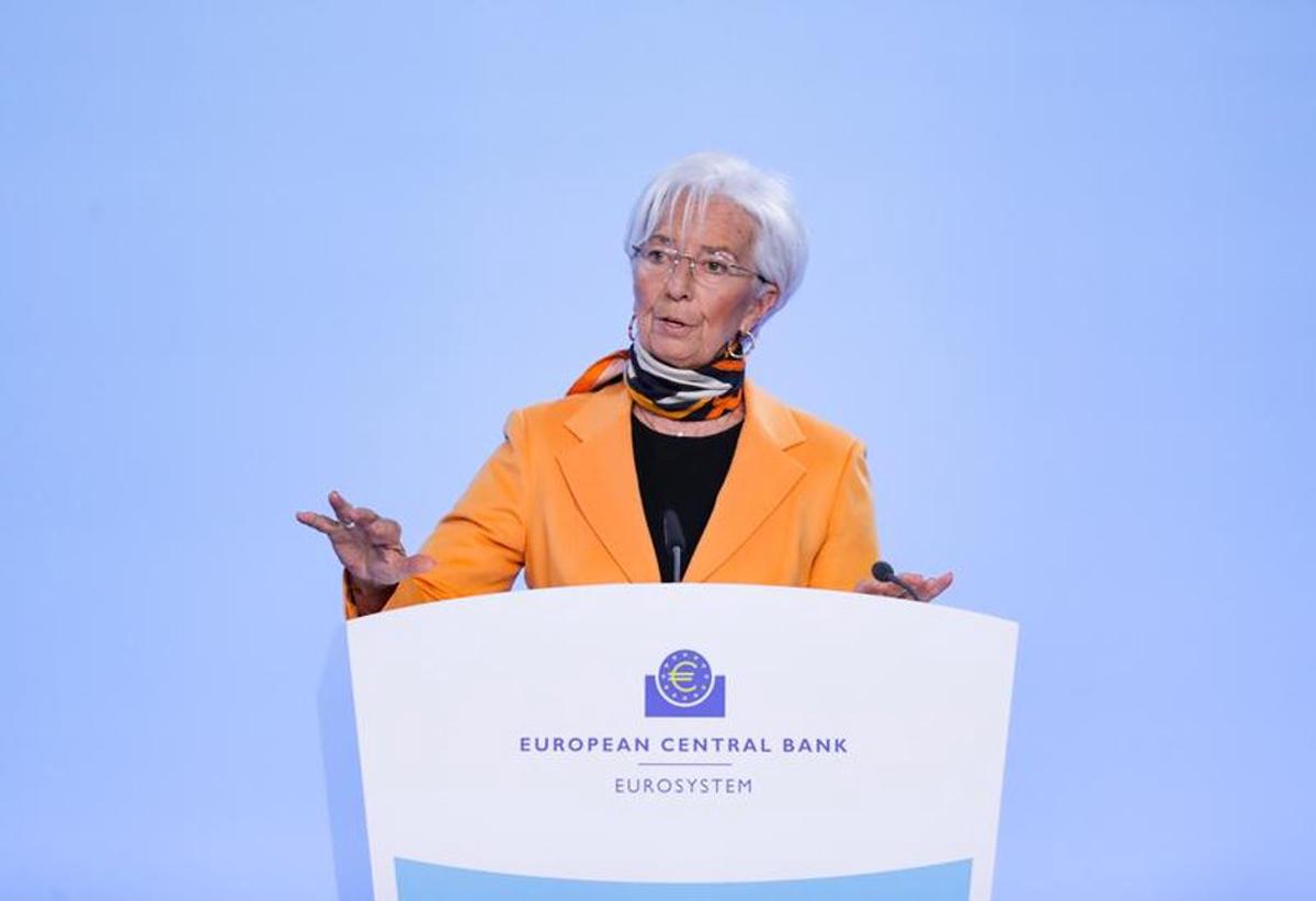 La presidenta del BCE, Christine Lagarde.