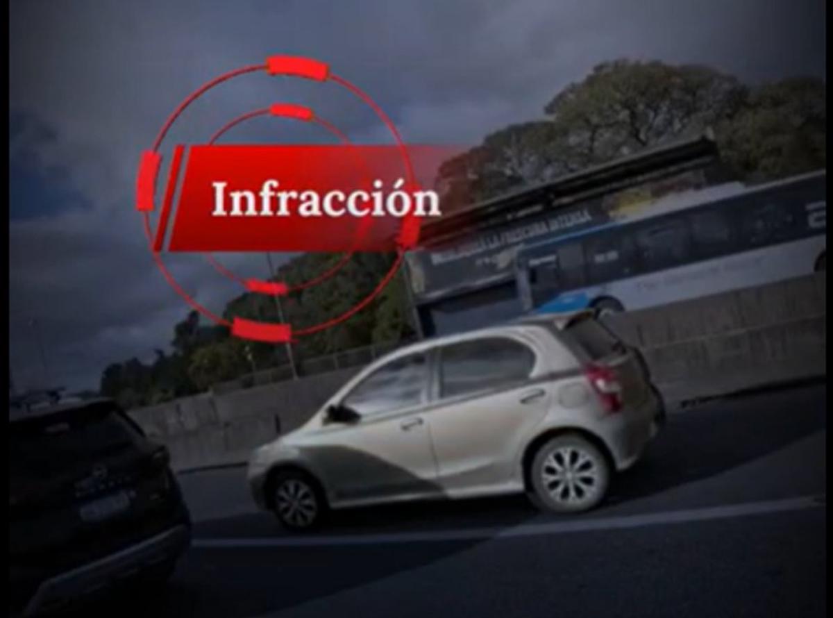Más de 1.800 sanciones a conductores por circular por banquinas en el AMBA