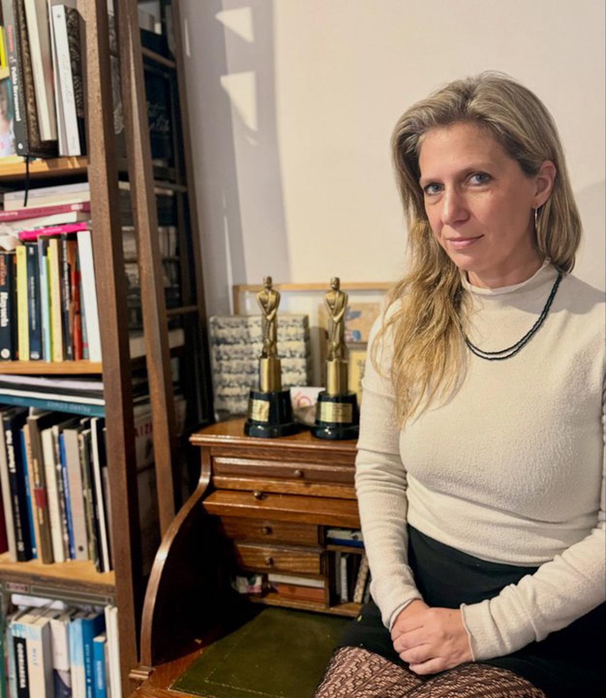 Mari´a Paula Zacharias, conductora en Radio Rivadavia.
