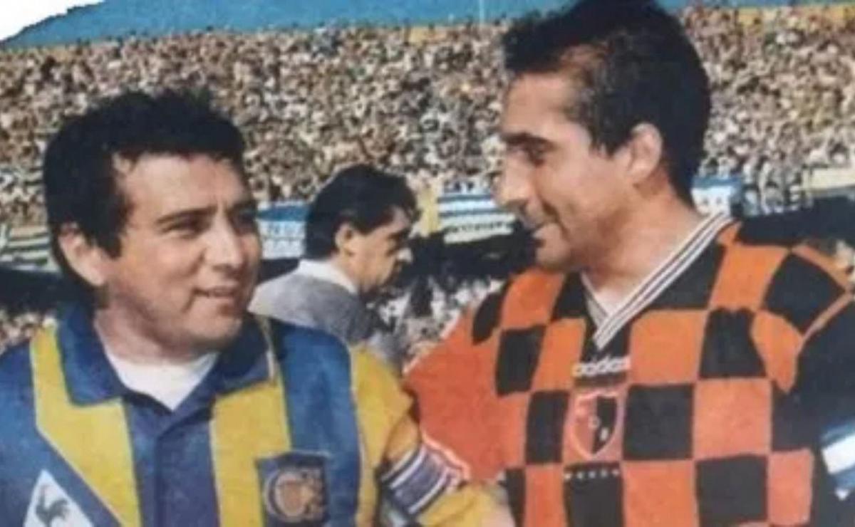 FOTO: Omar Palma y Julio Zamora, una amistad que trascendió los colores. 