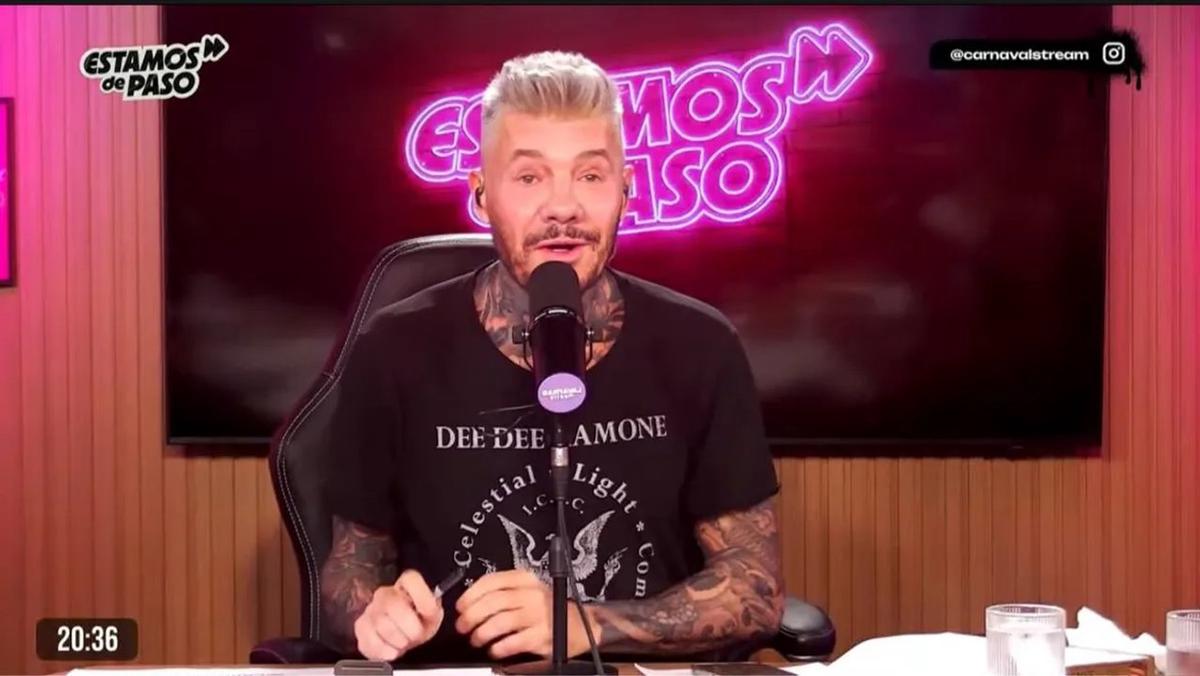 Marcelo Tinelli mostró sus partes íntimas en un divertido momento de streaming