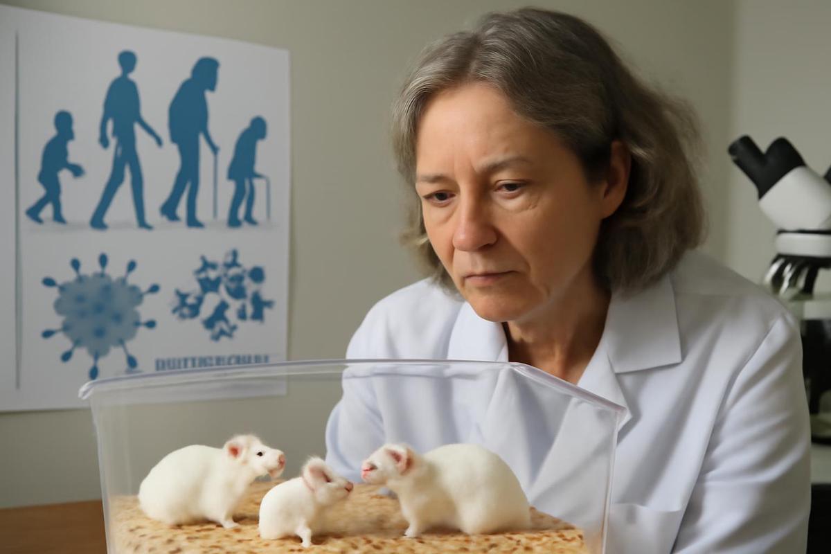 Investigación sobre la propagación del cáncer en ratones de diferentes edades