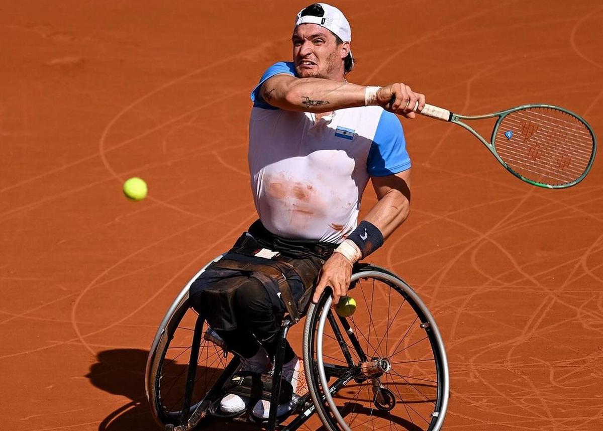 Juegos Paralímpicos: Gustavo Fernández ganó y avanzó a semifinales de tenis